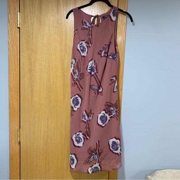 Wild Fable Dress Mini Slip Sleeveless Pink Floral - Size Medium - Picture 2 of 6
